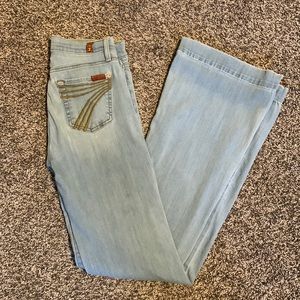 7 For All Mankind Dojo Trousers size 25